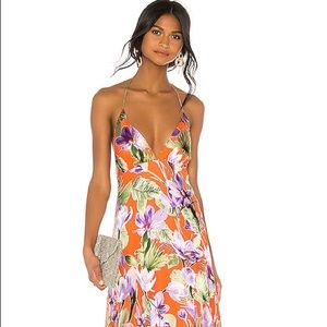Alice + Olivia Floral Maxi Dress
